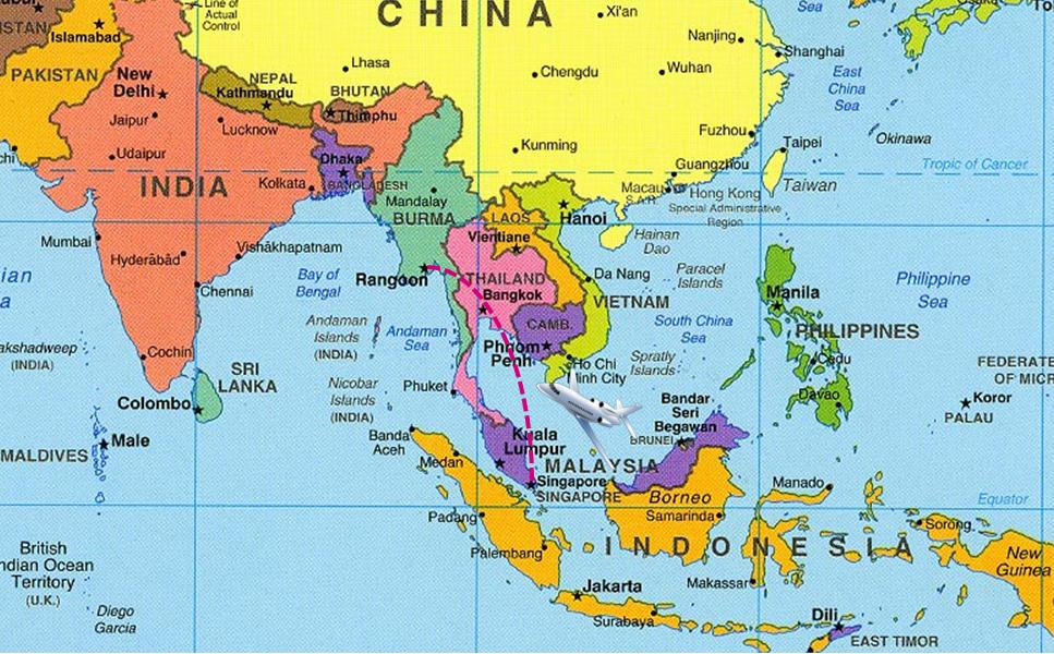 singapour carte asie - Image